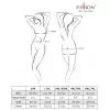 Портупея из стреп с кружевом Passion Exclusive LORRY BRA L/XL, black