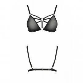 Бюстгальтер-стрепы Passion Exclusive MEGGY BRA L/XL, black - 5