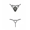 Стрінги зі стреп Passion Exclusive MEGGY THONG L/XL, black