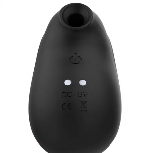 Вакуумный стимулятор для клитора с вибрацией Shushu, цвет: черный Rithual (Испания)
