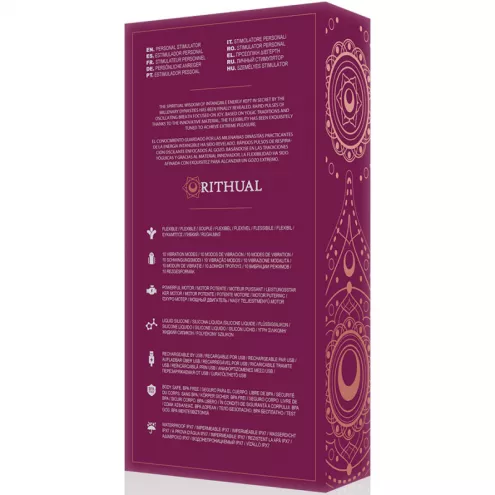 Вібратор для точки G Kriya, колір: рожевий Rithual (Іспанія)