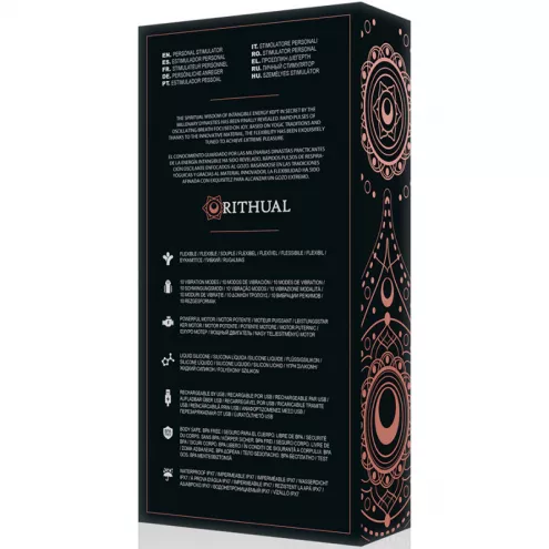 Вібратор для точки G Kriya, колір: чорний Rithual (Іспанія)