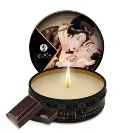 Массажная свеча Intoxicating Chocolate аромат: шоколад, 30 мл. SHUNGA (Канада) - 1