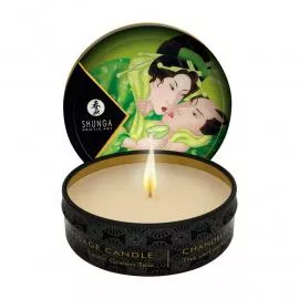 Массажная свеча Exotic Green Tea аромат: зеленый чай, 30 мл. SHUNGA (Канада) - 2