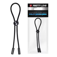 Эрекционное кольцо Pretty Love Delay Magic Ring, черное