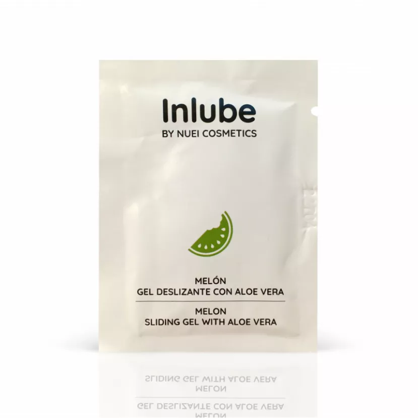 САШЕТ Їстівний лубрикант на водній основі смак: диня INLUBE, 5 мл Nuei (Іспанія)