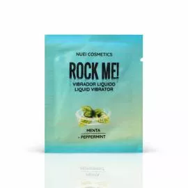 САШЕТ Рідкий вібратор смак: м'ята ROCK ME!, 2 мл Nuei (Іспанія)
