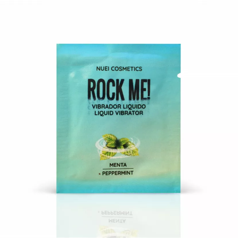 САШЕТ Рідкий вібратор смак: м'ята ROCK ME!, 2 мл Nuei (Іспанія)