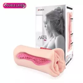 Мастурбатор-вагина двухслойный Kokos Nara Double Layer - 2