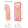 Насадка на член Kokos Extreme Sleeve ES.08 размер M, утолщающая, стимулирующий рельеф