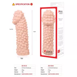 Насадка на член Kokos Extreme Sleeve ES.10 розмір M - 2