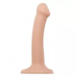 Насадка для страпона Strap-On-Me Dual Density Dildo Flesh S - 1