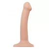 Насадка для страпона Strap-On-Me Dual Density Dildo Flesh M