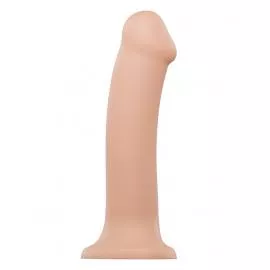 Насадка для страпону Strap-On-Me Dual Density Dildo Flesh XL, двошарова, гнучка - 1