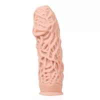 Насадка на член Kokos Extreme Sleeve ES.12 розмір M, потовщує, стимулює рельєф
