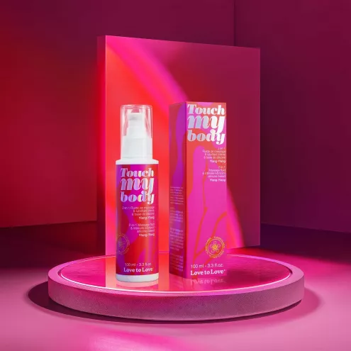 Массажный гель и смазка 2в1 Love To Love TOUCH MY BODY Ylang-Ylang (100 мл)