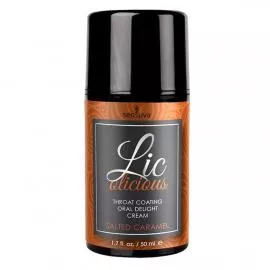 Гель для мінету Sensuva Lic-o-licious Salted Caramel (50 мл), маслянистий, без цукру