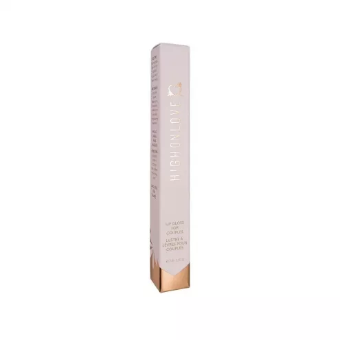 Стимулюючий блиск для губ HighOnLove - Couples Lip Gloss (7 мл) з ефектом вібрації, холод-тепло