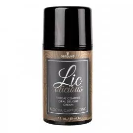 Гель для минета Sensuva Lic-o-licious Cappuccino (50 мл)