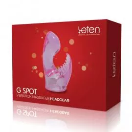 Насадка для вібромасажера Leten G SPOT HEADGEAR -  4 (42 x 100 мм) - 4