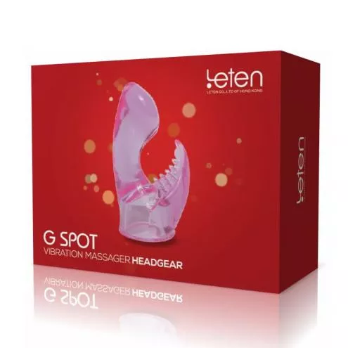 Насадка для вибромассажера Leten G SPOT HEADGEAR -  4 (42 x 100 мм)