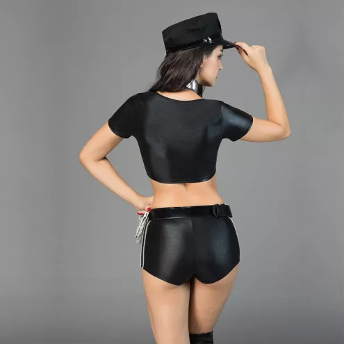 Еротичний костюм поліцейської " Чарівна Бонні" One Size Black