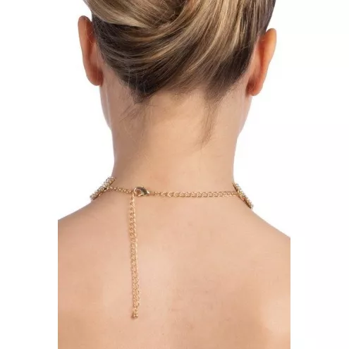 Кольє зі стразами Bijoux Pour Toi - Emma Gold