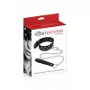 Ошейник с заклепками и с поводком Fetish Tentation Rivets and Leash