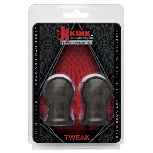 Присоски для сосків Doc Johnson Kink - Tweak - Nipple Sucker Set