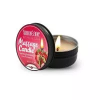 Масажна свічка Полуниця в шампанському Amoreane Sparkling Strawberry (30 мл)