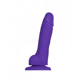 Реалістичний фалоімітатор Strap-On-Me SOFT REALISTIC DILDO Violet - Size S - 1