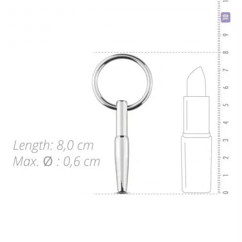 Полый уретральный стимулятор Sinner Gear Unbendable — Hollow Penis Plug