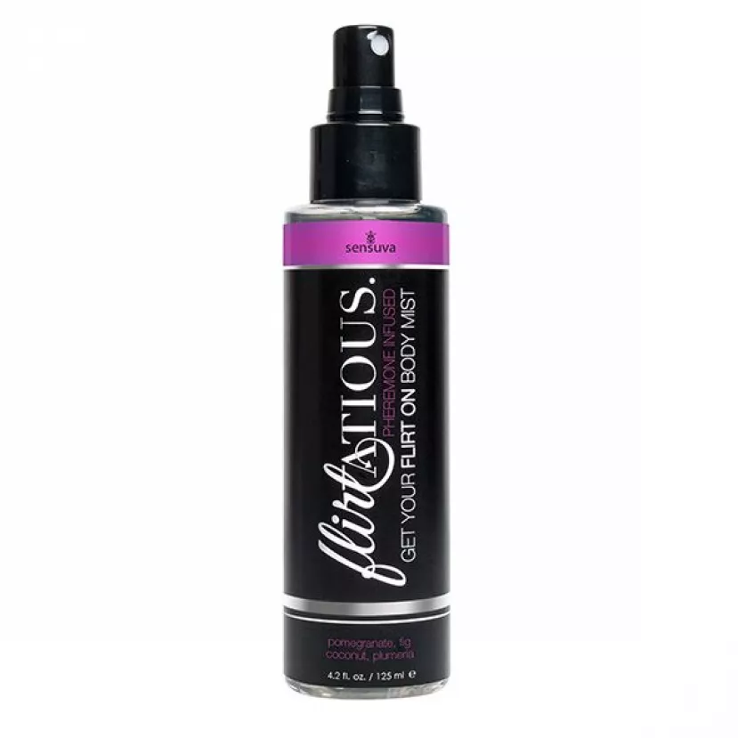 Спрей-міст для тіла з феромонами Sensuva Flirtatious Pomegranate, Fig, Coconut ,Plumeria (125 мл)