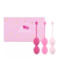 Набір вагінальних кульок для просунутих FeelzToys - FemmeFit Advanced Pelvic Muscle Training Set