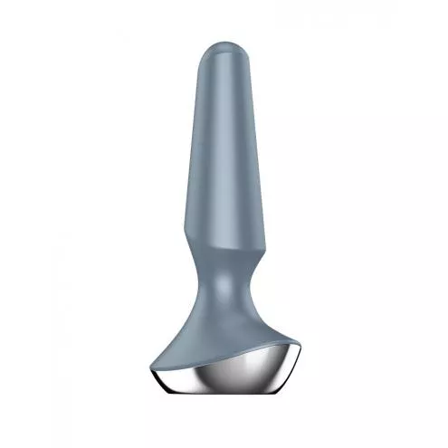 Анальна смарт-вібропробка Satisfyer Plug-ilicious 2 Ice Blue