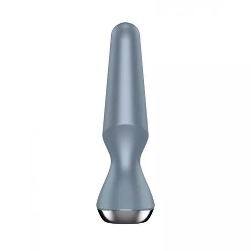 Анальна смарт-вібропробка Satisfyer Plug-ilicious 2 Ice Blue