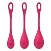 Набор йони бусин Satisfyer Yoni Power 1 Red, диаметр 2-2,5-3см