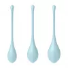 Набір йоні намистин Satisfyer Yoni Power 2 Light Blue, діаметр 2-2,5-3см