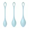 Набір йоні намистин Satisfyer Yoni Power 2 Light Blue, діаметр 2-2,5-3см