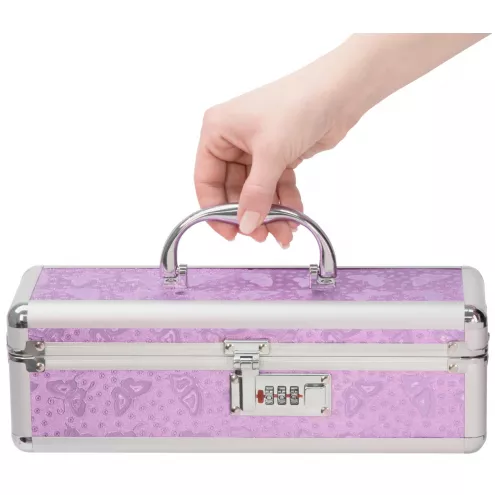 Кейс для хранения секс-игрушек BMS Factory - The Toy Chest Lokable Vibrator Case с кодовым замком