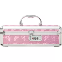 Кейс для хранения секс-игрушек BMS Factory - The Toy Chest Lokable Vibrator Case Pink с кодовым замком