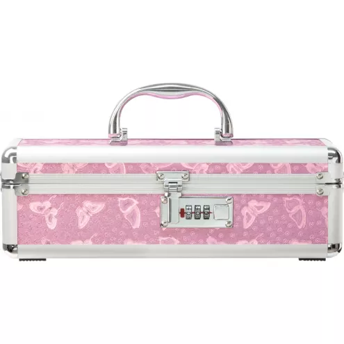 Кейс для хранения секс-игрушек BMS Factory - The Toy Chest Lokable Vibrator Case Pink с кодовым замком