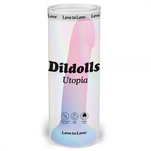 Фалоімітатор із кольоровим градієнтом Love To Love DILDOLLS - UTOPIA