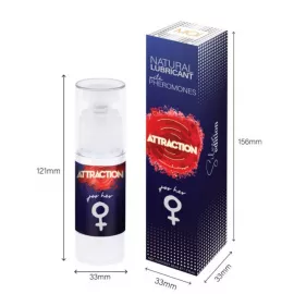Мастило на водній основі MAI Attraction for Her (50 мл) з феромонами для неї - 6