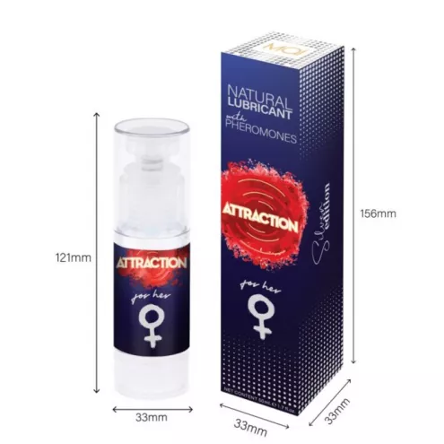 Мастило на водній основі MAI Attraction for Her (50 мл) з феромонами для неї