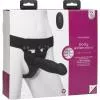 Страпон унісекс Doc Johnson Body Extensions – Be Risque, вібрація, пульт керування, порожниста насадка