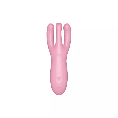 Кліторальний смарт-вібратор Satisfyer Threesome 4 Pink