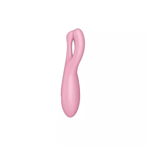 Кліторальний смарт-вібратор Satisfyer Threesome 4 Pink