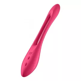 Універсальний гнучкий вібратор для пар Satisfyer Elastic Joy Red - 1