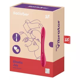 Універсальний гнучкий вібратор для пар Satisfyer Elastic Joy Red - 6